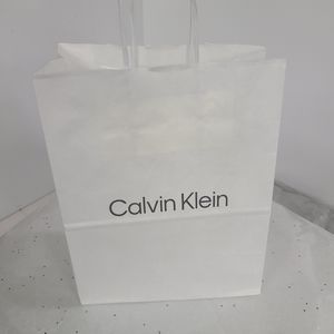 CALVIN KLEIN SMALL SHOPPING  BAGS (set of 5)